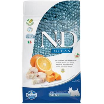 N&D Ocean Adult Mini Cod Pumkin & Orange 800 g kép