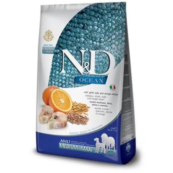 N&D Ocean Medium & Maxi Codfish & Orange & Oats 2,5 kg