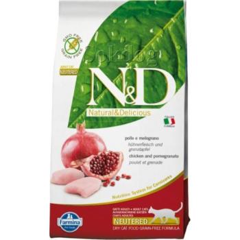 N&D Prime Adult Neutered chicken & pomegranate Grain-free 5 kg kép