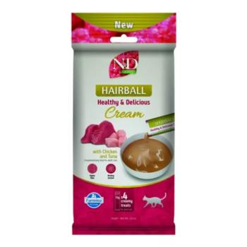 N&D Quinoa Adult Cat Hairball krémes jutalomfalat csirke&tonhal 60g kép