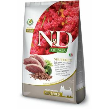 N&D Quinoa Adult Mini Neutered Duck & Broccoli & Asparagus 7 kg kép