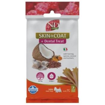 N&D Quinoa Dental Skin&Coat hering 60 g kép