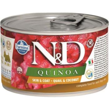 N&D Quinoa Quail & Coconut 140 g kép