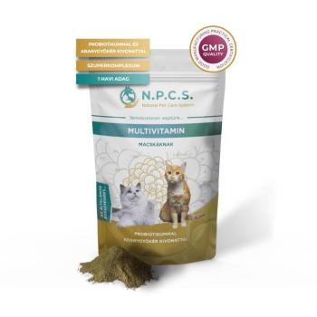 Natural Pet Care System Multivitamin macskáknak - szuperkomplex probiotikummal 45 g kép