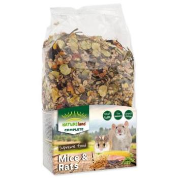 Nature Land Teljes értékű takarmány egereknek és patkányoknak 700g kép