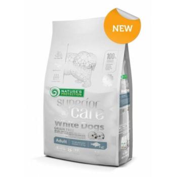 Nature's Protection Superior Care White Dogs Grain Free Fish Adult Small&Mini Breeds 10 kg kép