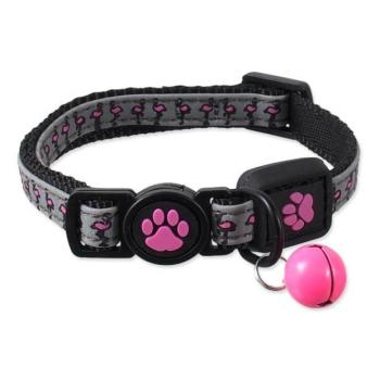 Nyakörv Active Cat Fényvisszaverő XS rózsaszín 1x19-31cm kép