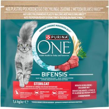 ONE Bifensis Sterilcat beef 1,4 kg kép