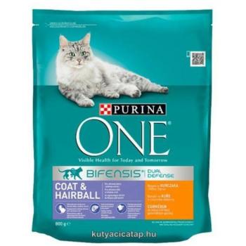 ONE Coat & Hairball 800 g kép