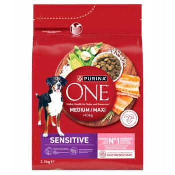 ONE Sensitive Medium/Maxi salmon 2,5 kg kép