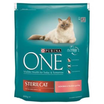 ONE Sterilcat salmon 800 g kép
