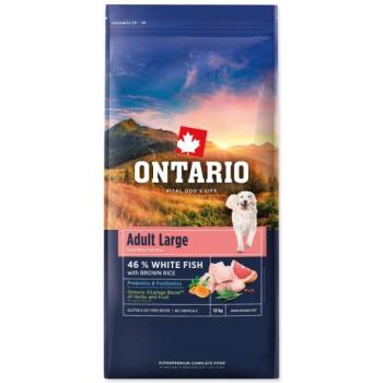 Ontario Adult Large Fish & Brown Rice 12kg állateledel kép