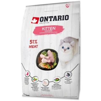 ONTARIO Kitten chicken 6,5 kg kép