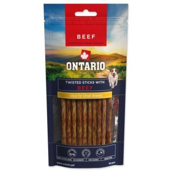 Ontario Protein rágó pálcikák marhahússal 10db 12,7cm kép