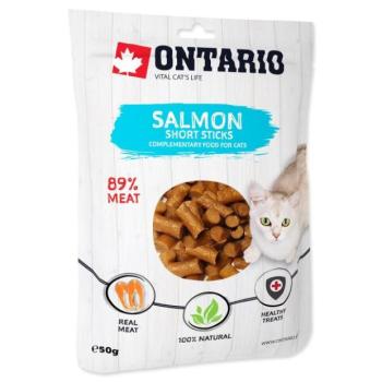 Ontariói lazac csemege, rövid rudak 50g kép