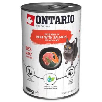 Ontariói marhakonzerv lazaccal, pástétom 400g kép