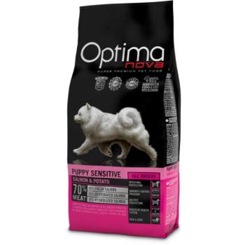 Optimanova Puppy Sensitive Salmon & Potato 2 kg kép