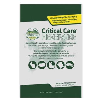 Oxbow Critical Care állatorvosi táp rágcsálóknak - ánizzsal 36 g kép