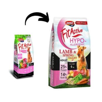 Panzi FitActive ORIGINALS Adult Hypoallergenic Lamb&Spring Veggies 4 kg kép