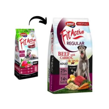 Panzi FitActive Originals Regular Beef with Carrots and Spud kutyatáp 4kg kép