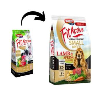 Panzi FitActive ORIGINALS Senior/ Light Hypoallergenic Lamb & Spring Veggies Small 2x11kg kép