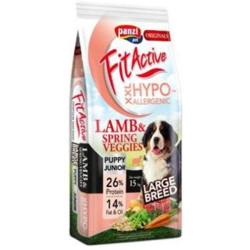 Panzi Fitactive Puppy/Junior Large Breed Hypoallergenic lamb & spring veggies 15 kg kép