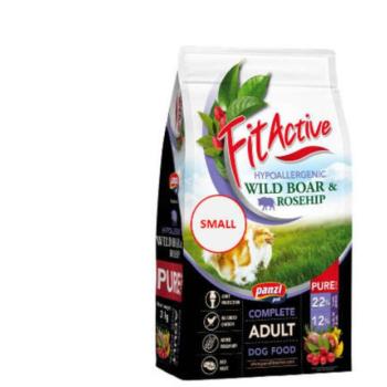 Panzi FitActive Pure Small Hypoallergenic Wild boar & Rosehip 3 kg kép