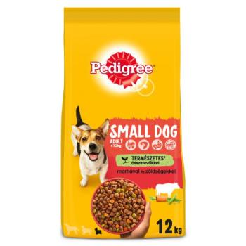 Pedigree Adult Mini száraz kutyatáp - marha, zöldség 12 kg kép