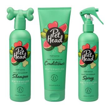 Pet Head Furtastic 3 részes szett kutyáknak: 300ml spray+300ml sampon+250ml kondícionáló kép