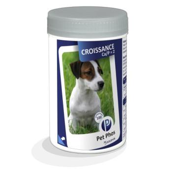 Pet Phos® Growth Ca/P=2 Dog ízesített tabletta 100 db kép