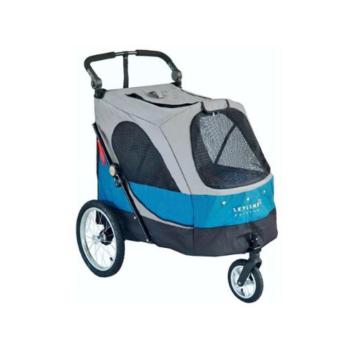 Petstro Skyline kutyakocsi, L méret, 45 kg-ig - Kék kép