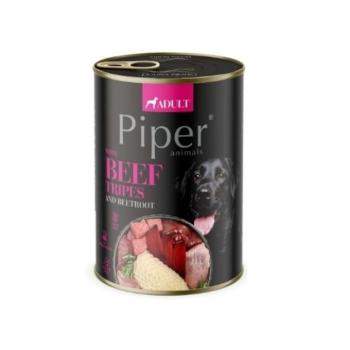 Piper felnőtt kutyakonzerv pacal és cékla 400g kép