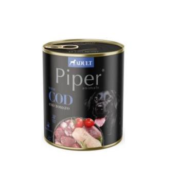 Piper felnőtt kutyakonzerv tőkehal és paradicsom 800g kép