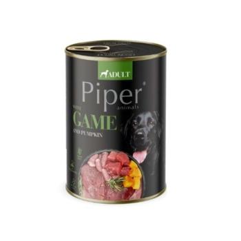 Piper felnőtt kutyakonzerv vad és sütőtök 400g kép