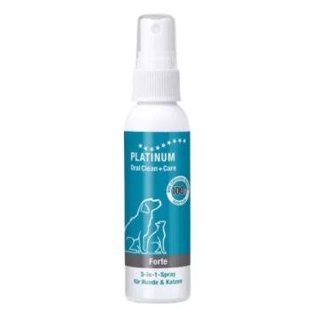 Platinum Oral Clean + Care Forte fogápoló spray kutyáknak és macskáknak 100 ml kép