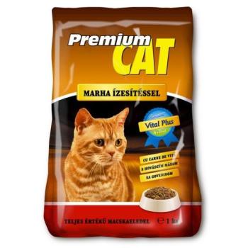 Premium Cat Beef Dry Food 10 kg kép