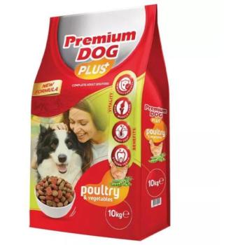 Premium Dog Plus poultry & vegetable 10 kg kép