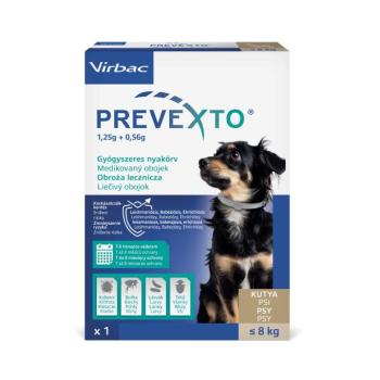PreveXto parazitaellenes nyakörv 8 kg alatti kutyáknak 1 db kép