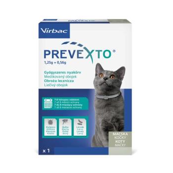 PreveXto parazitaellenes nyakörv macskák számára 1 db kép