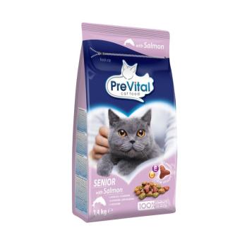 PreVital Senior száraz macskatáp - lazac 1,4 kg kép
