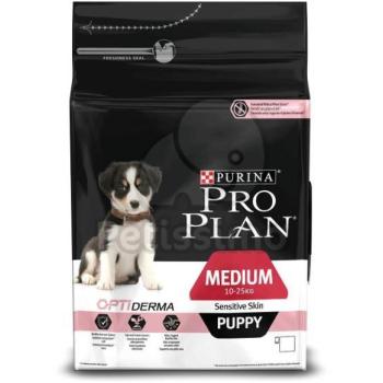 PRO PLAN OptiDerma Puppy Medium Sensitive Skin 3 kg