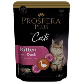Prospera Plus Kiscica, Kacsa, Zöldbab 85g kép
