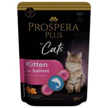 Prospera Plus Kiscica, Lazac, Sárgarépa 85g kép