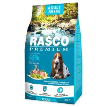 Rasco Premium Adult báránytakarmány rizzsel 3kg kép