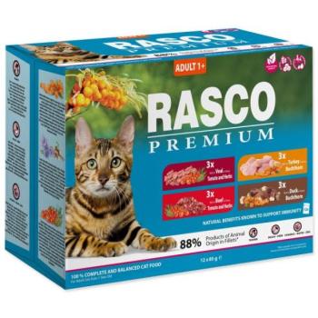 Rasco Premium Adult Multi tasak 12x85g kép