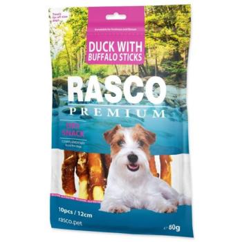Rasco Premium csemege bivalybőr kacsahússal bevonva, rudak 80g kép