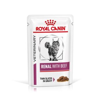 Royal Canin Feline Renal with Beef Wet - Alutasakos 12 x 85 g kép