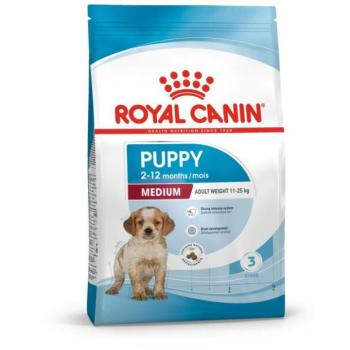 Royal Canin Puppy Medium 12 kg kép