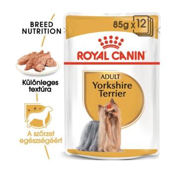 Royal Canin Yorkshire Terrier Adult - Yorkshire Terrier felnőtt kutya nedves táp 12 x 85 g kép