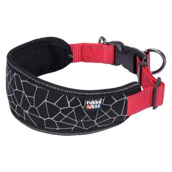 Rukka Cube Soft kutyanyakörv, piros/fekete, Lméret, 45-70cm nyakkörfogat kép